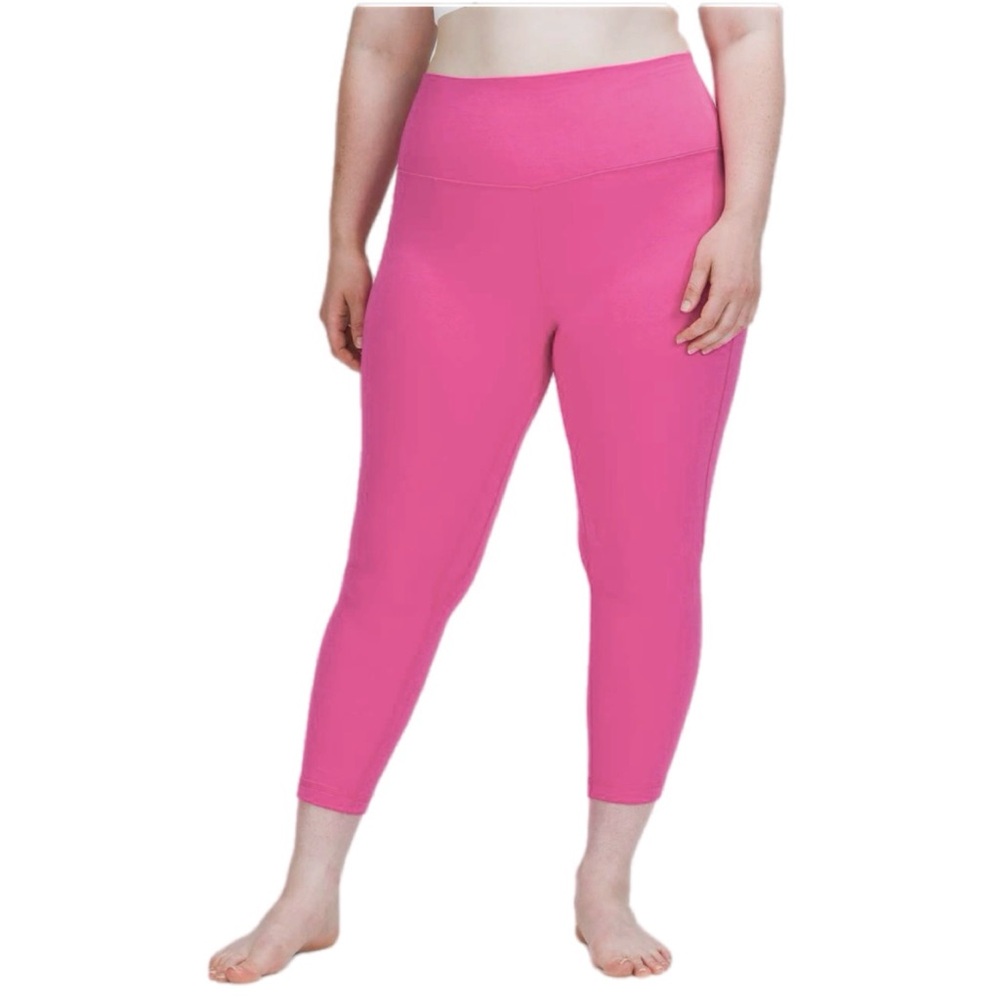 Lululemon Lululemon Align High-Rise Pant 25" In Pink Size 12